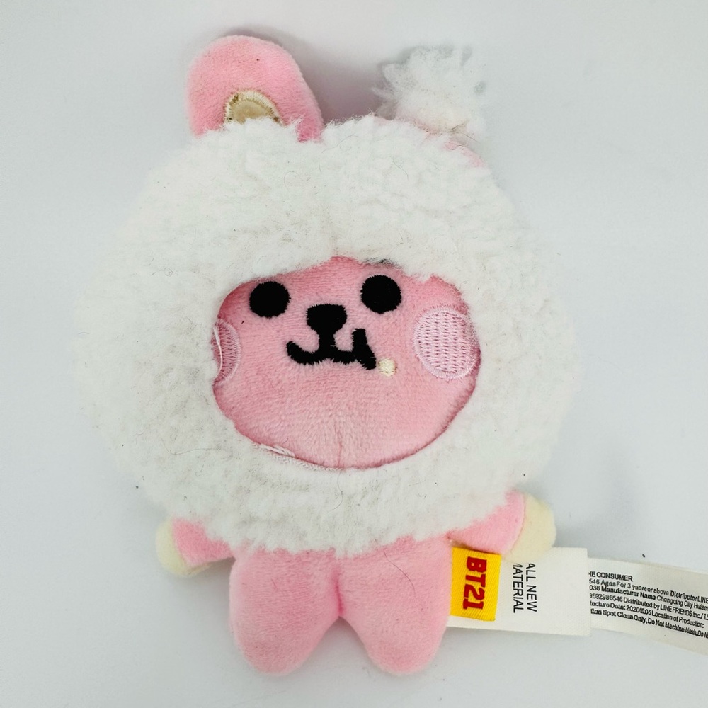 BT21 BABY COOKY SWEET THINGS POPCORN BAG CLIP PLUSH OFFICIAL ISSUES!READ!